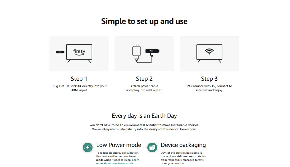 Amazon Fire TV Stick 4K feature overview
