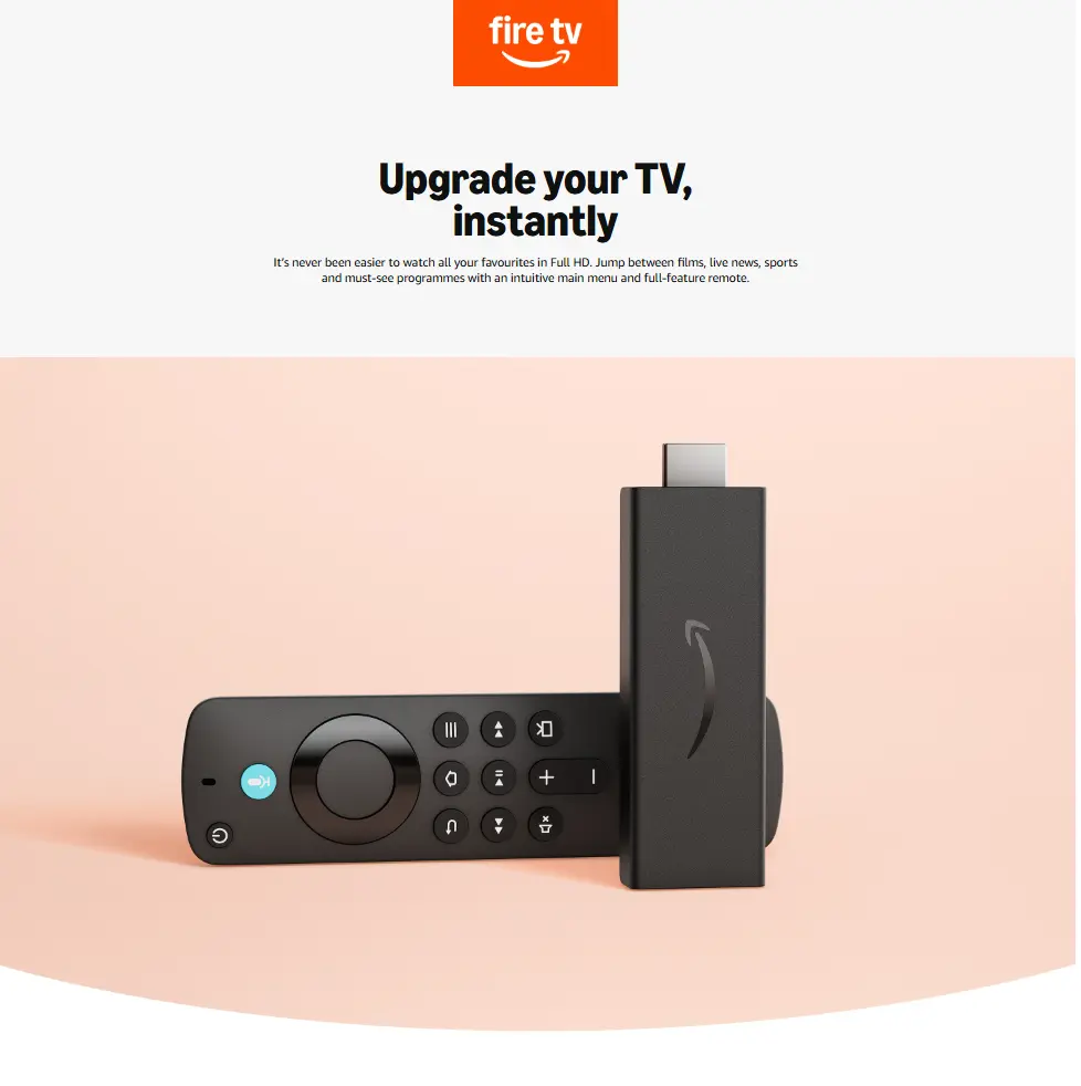 Amazon Fire TV Stick HD feature overview
