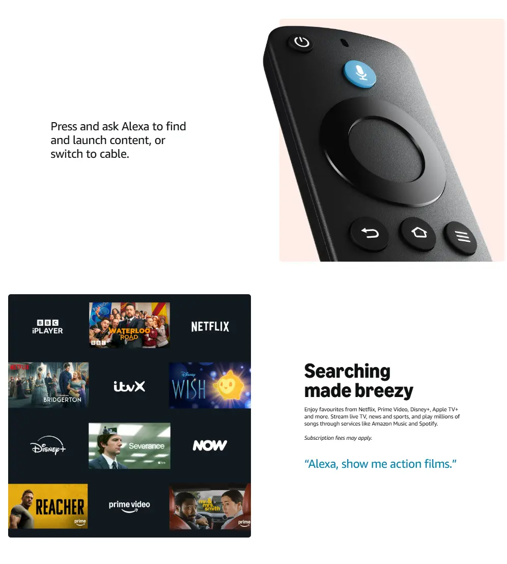 Amazon Fire TV Stick HD feature overview