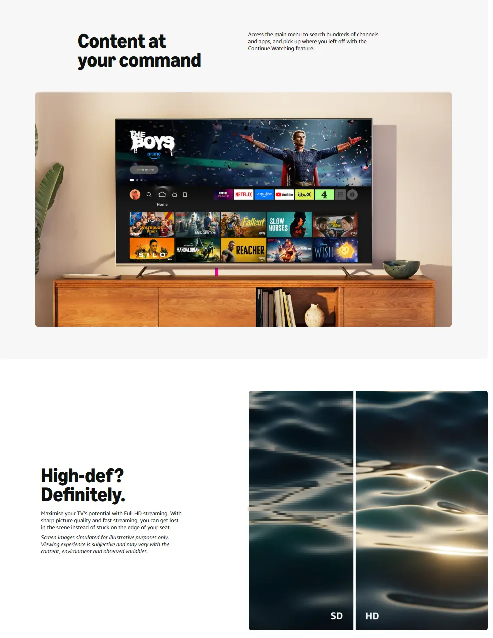 Amazon Fire TV Stick HD feature overview